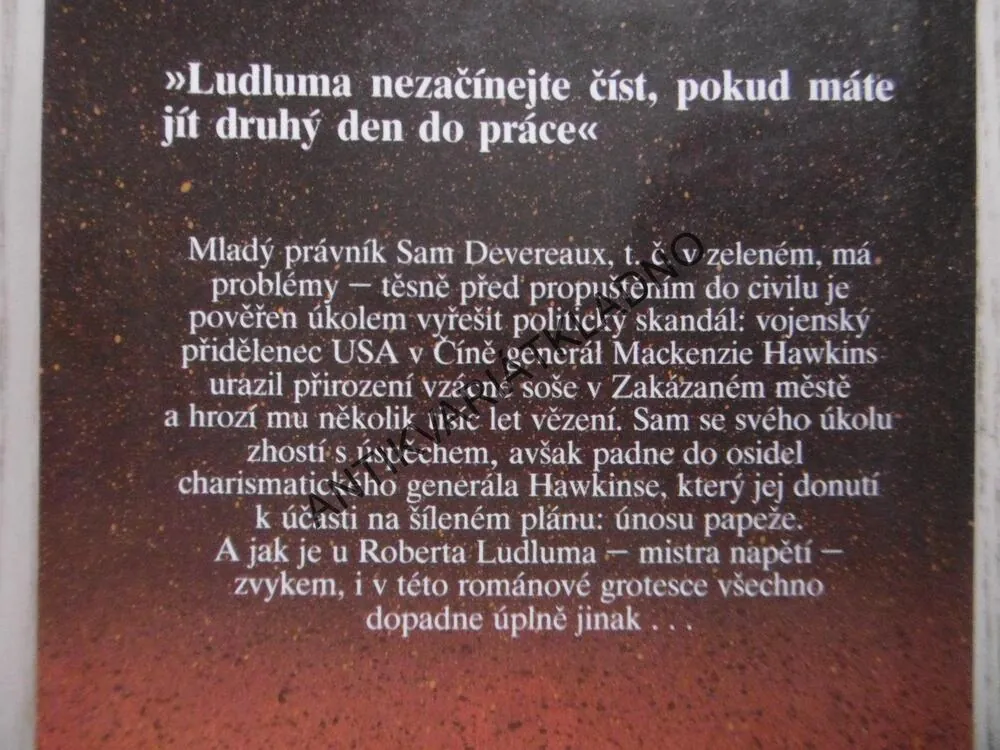 CESTA DO GANDOLFA, ROBERT LUDLUM, **an