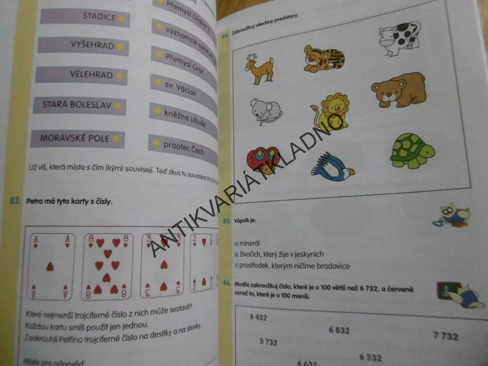 4.TŘÍDA, DOMÁCÍ PRACOVNÍ SEŠIT, BEČKOVÁ,