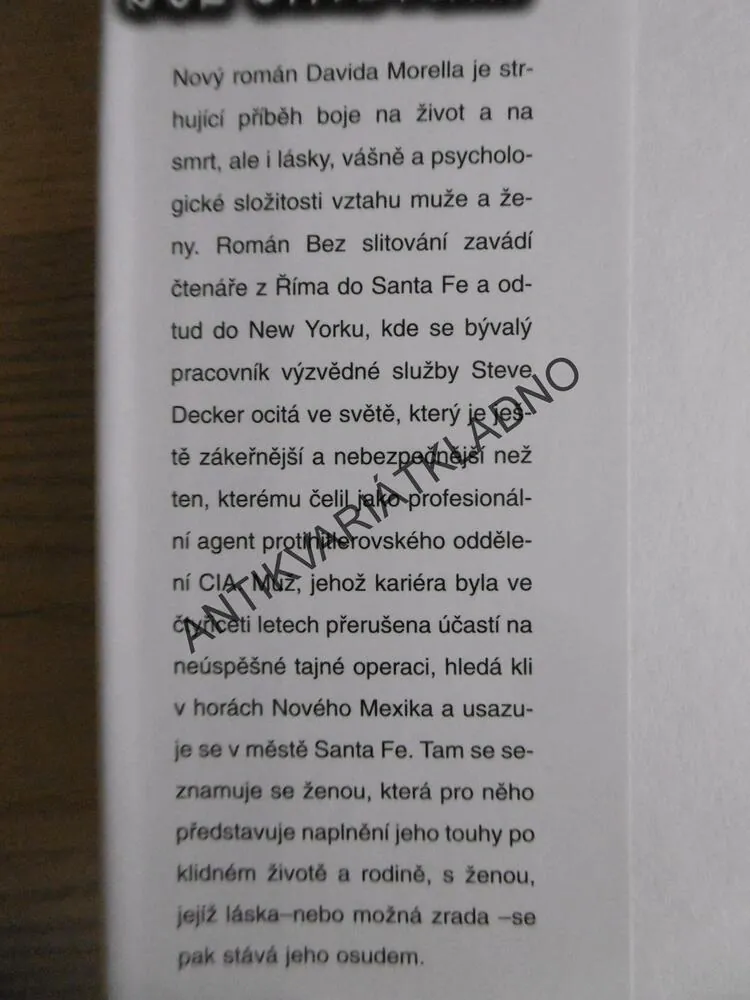 BEZ SLITOVÁNÍ, DAVID MORRELL, **an