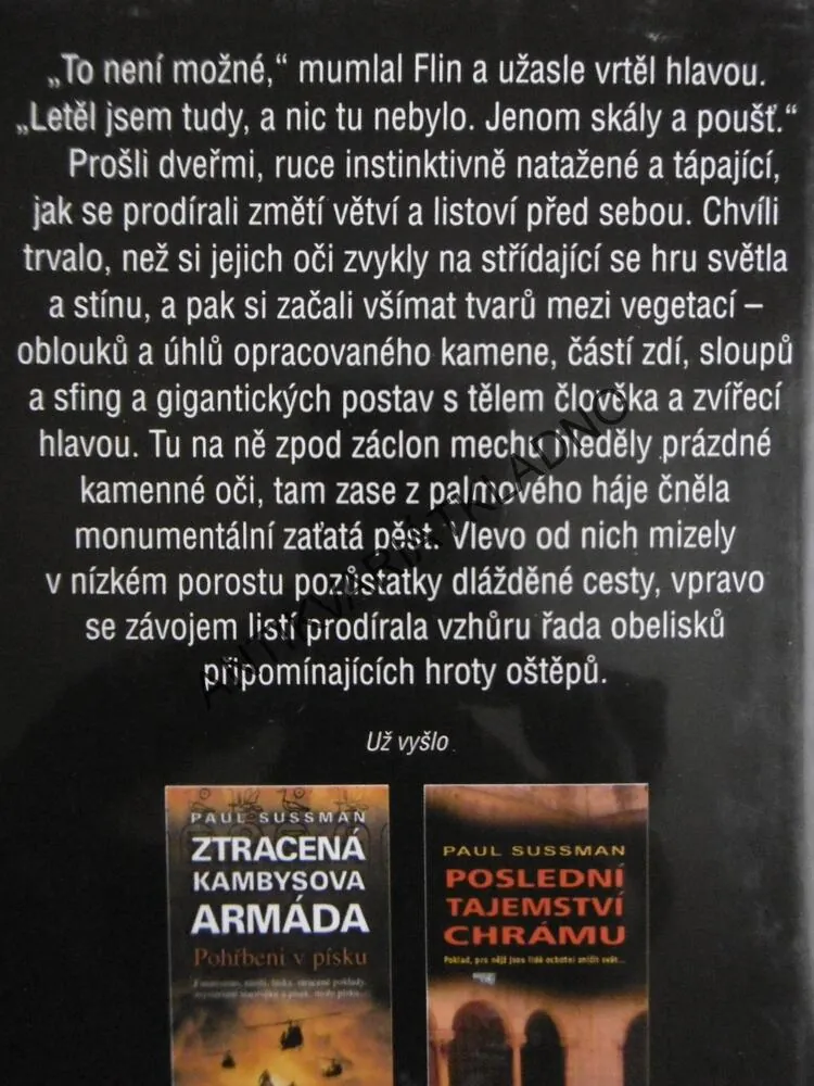 ZTRACENÁ OÁZA, PAUL SUSSMAN, **an