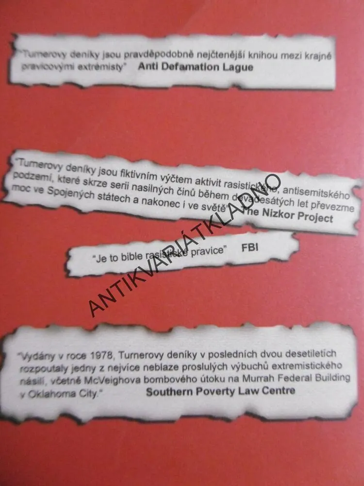 TURNEROVY DENÍKY, ANDREW MACDONALD, **an