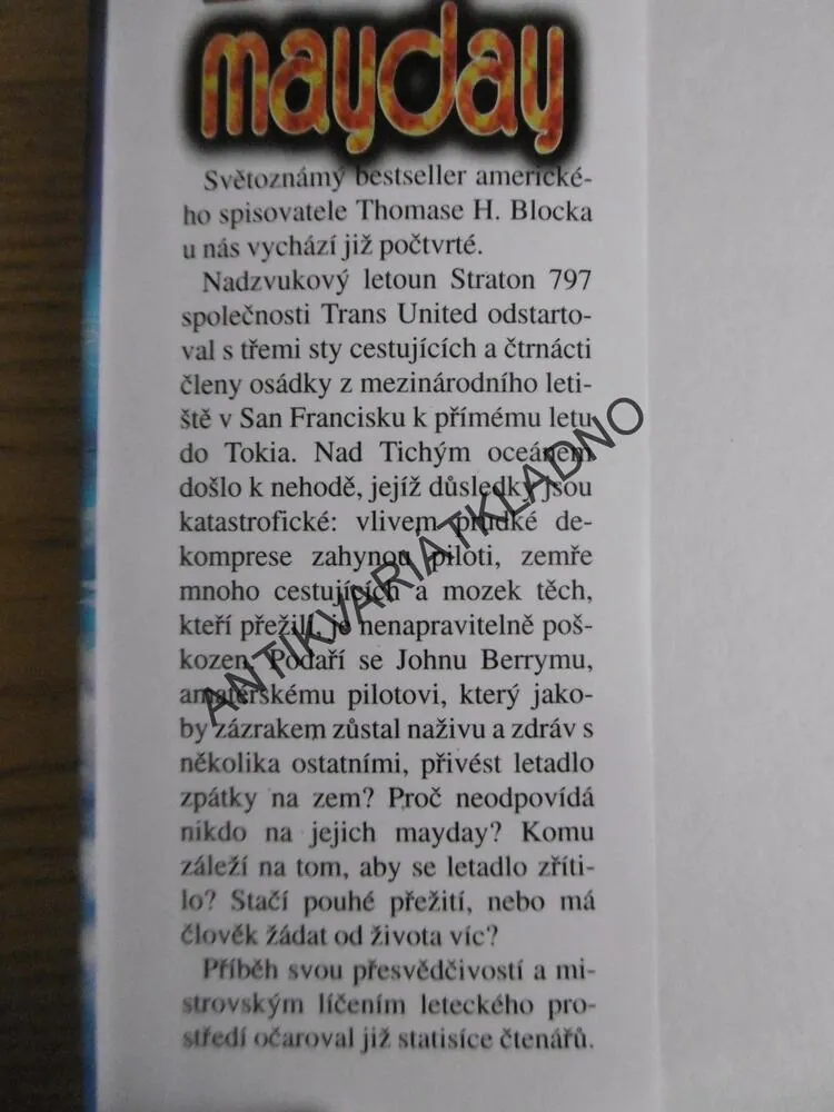 MAYDAY, THOMAS BLOCK, **an