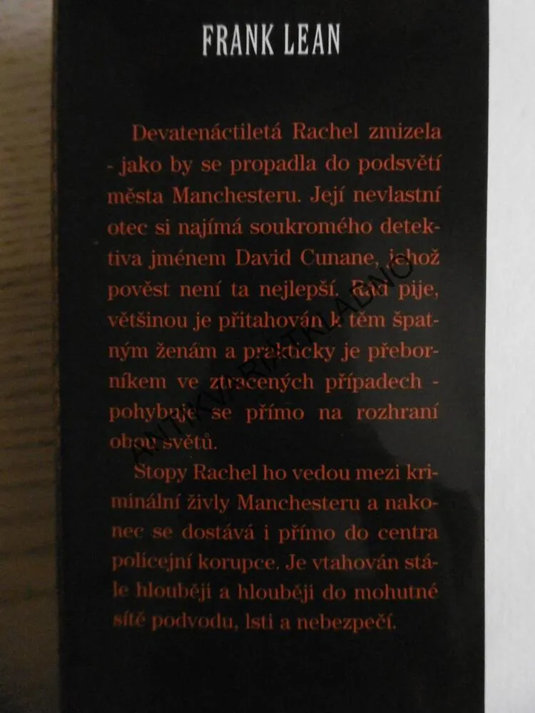 KRVAVÝ KŠEFT, FRANK LEAN, **an