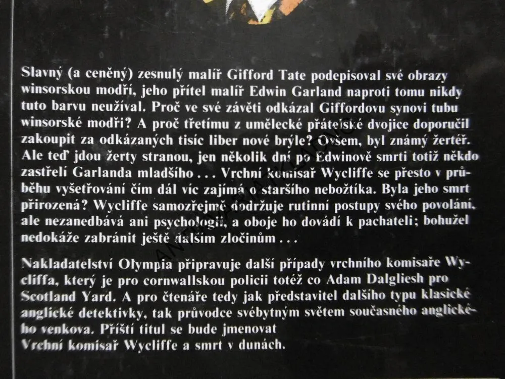 VRCHNÍ KOMISAŘ WYCLIFFE A WINSORSKÁ MODŘ, W. J. BURLEY, **an