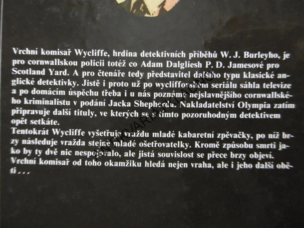 VRCHNÍ KOMISAŘ WYCLIFFE A ŠKOLAČKY, W. J. BURLEY, **an