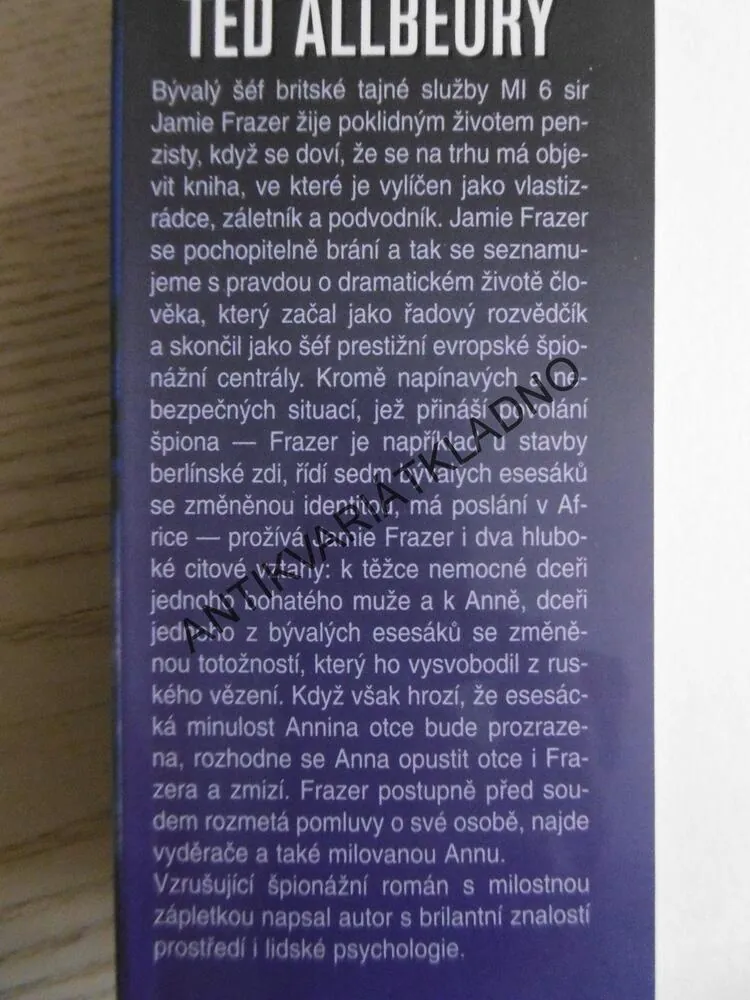 STÍN POCHYBNOSTI, TED ALLBEURY, **an