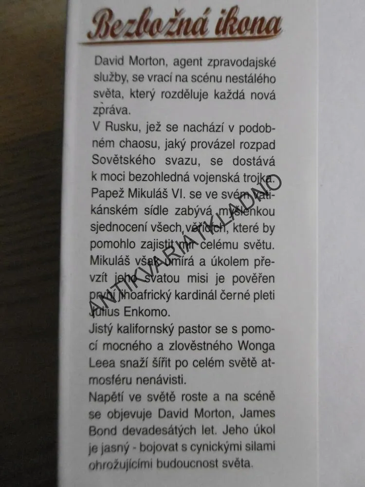 BEZBOŽNÁ IKONA, GORDON THOMAS, **an