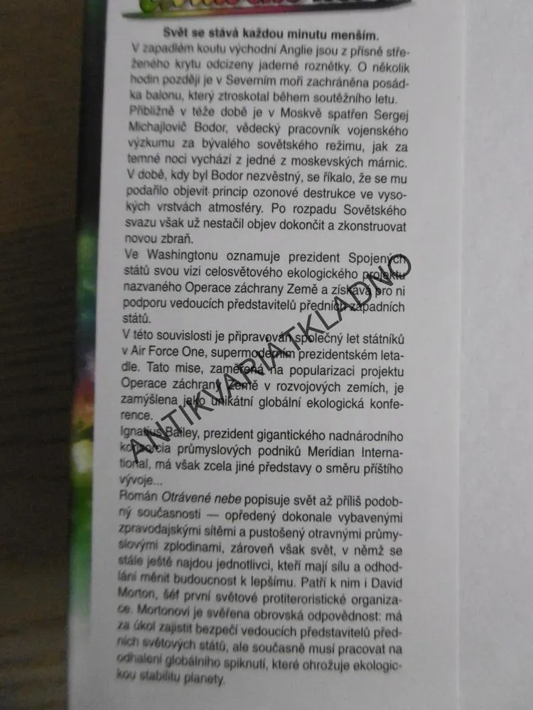 OTRÁVENÉ NEBE, GORDON THOMAS, **an