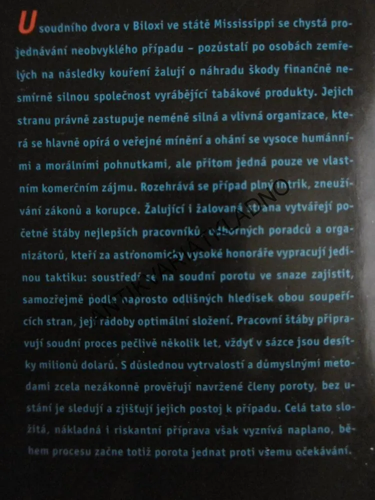 POROTA, JOHN GRISHAM, **an