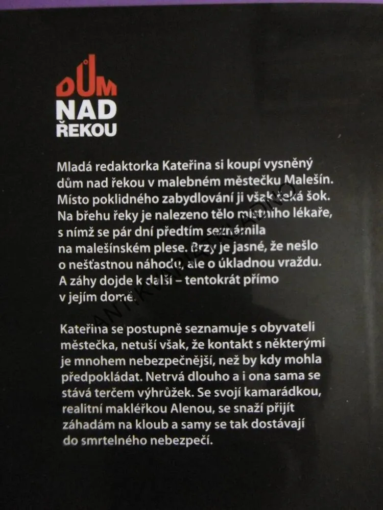 DŮM NAD ŘEKOU, ŽOFIE ADAMOVÁ, **an