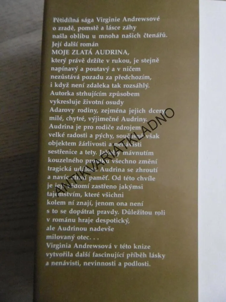 MOJE ZLATÁ AUDRINA, VIRGINIA ANDREWSOVÁ, **an