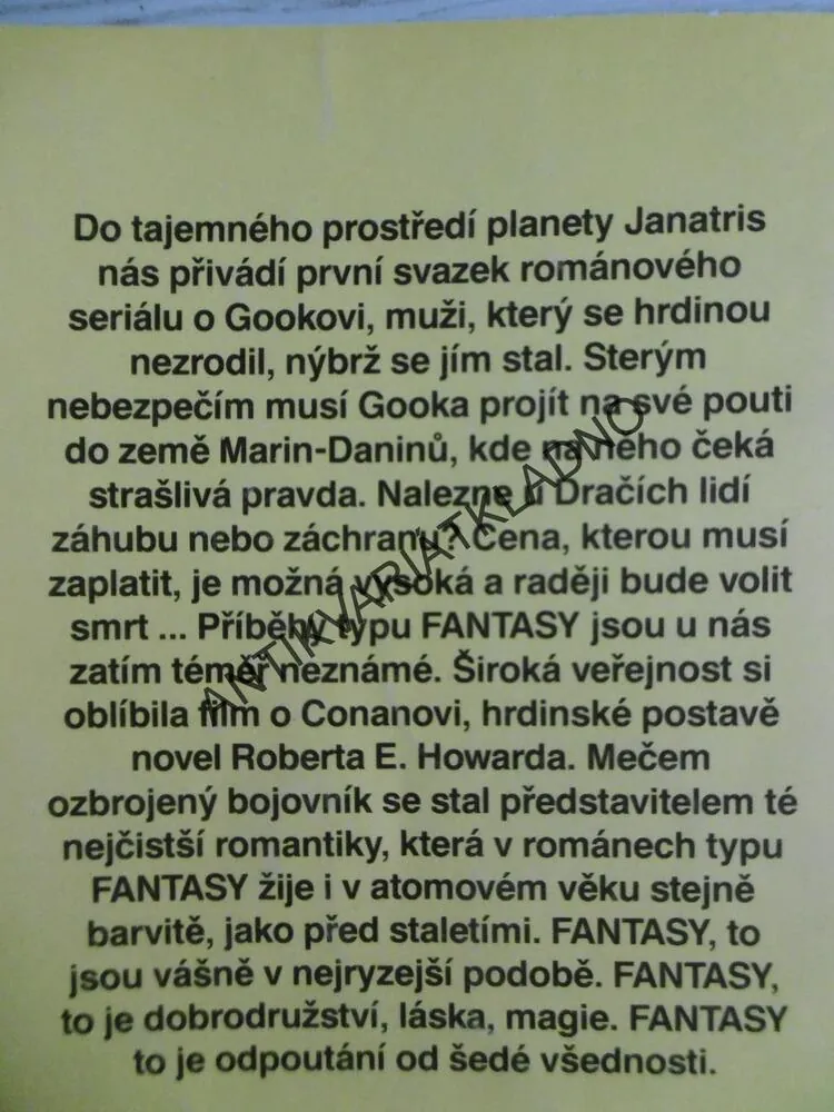 GOOKA A DRAČÍ LIDÉ, RICHARD D. EVANS, **an