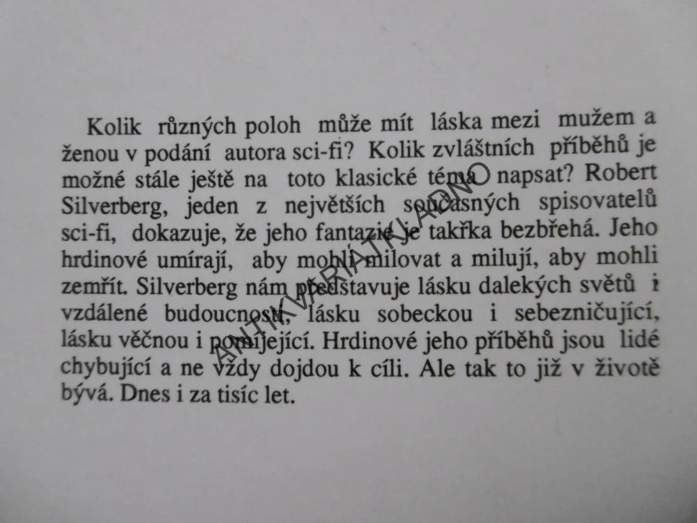STÍNY NOCI, ROBERT SILVERBERG, **an