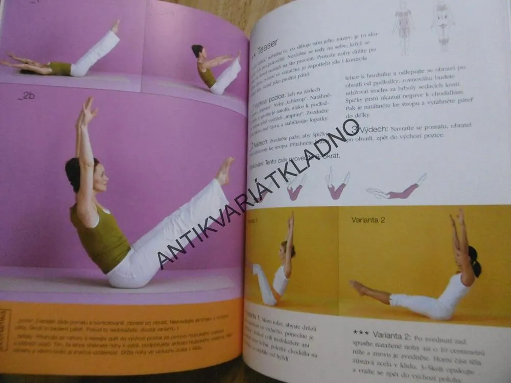 VELKÁ KNIHA PILATES, CVIKY PRO VŠECHNY ÚROVNĚ ZDATNOSTI, SPORT,CVIČENÍ