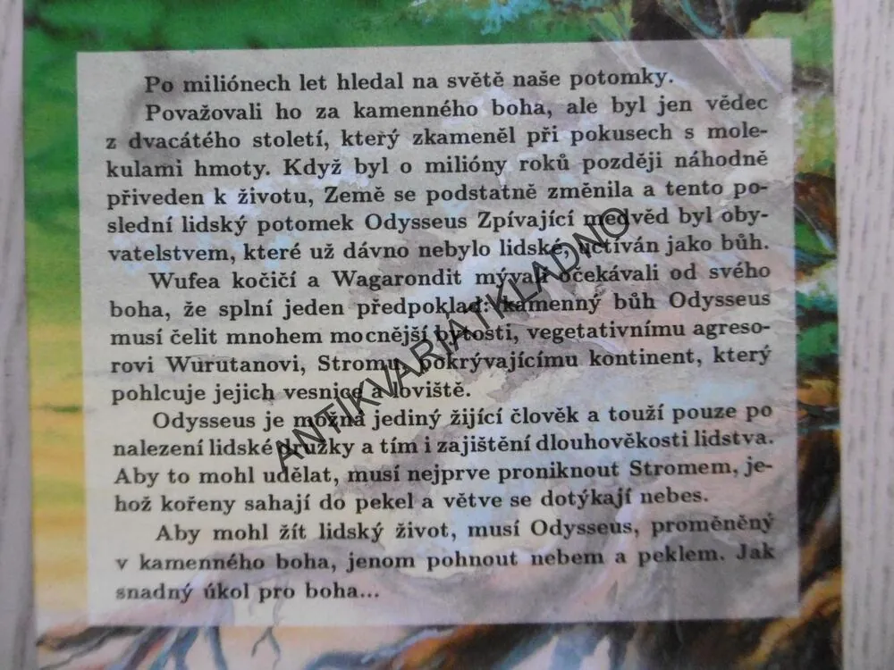 KAMENNÝ BŮH, PHILIP J.FARMER, **an