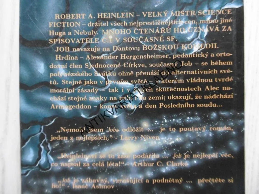 JOB, KOMEDIE SPRAVEDLNOSTI, ROBERT A. HEINLEIN, **an