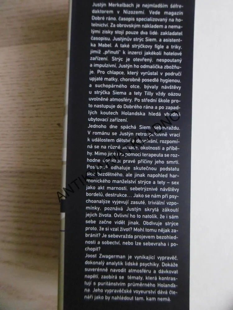 ŠEST HVĚZDIČEK, JOOST ZWAGERMAN, **an