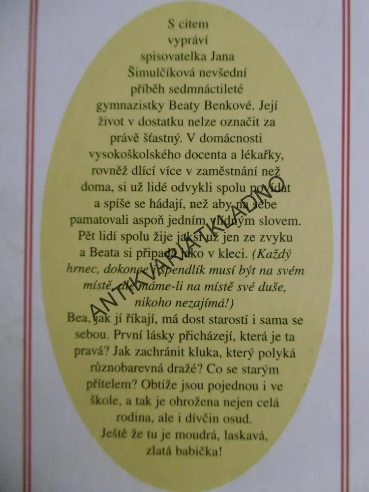JAKO NA HOUPAČCE, JANA ŠIMULČÍKOVÁ, **an