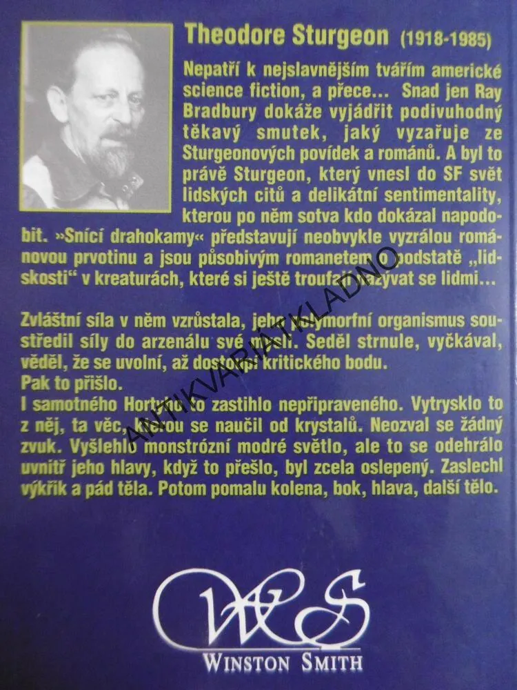 SNÍCÍ DRAHOKAMY, THEODORE STURGEON, **an