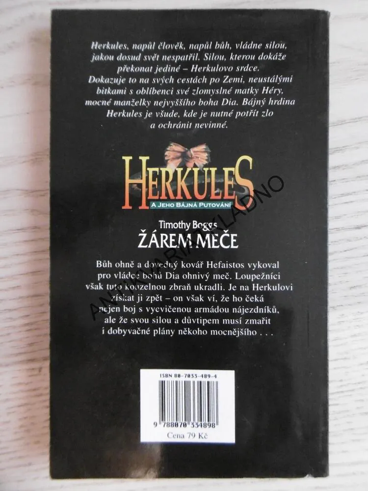 HERKULES: ŽÁREM MEČE, TIMOTHY BOGGS, **an