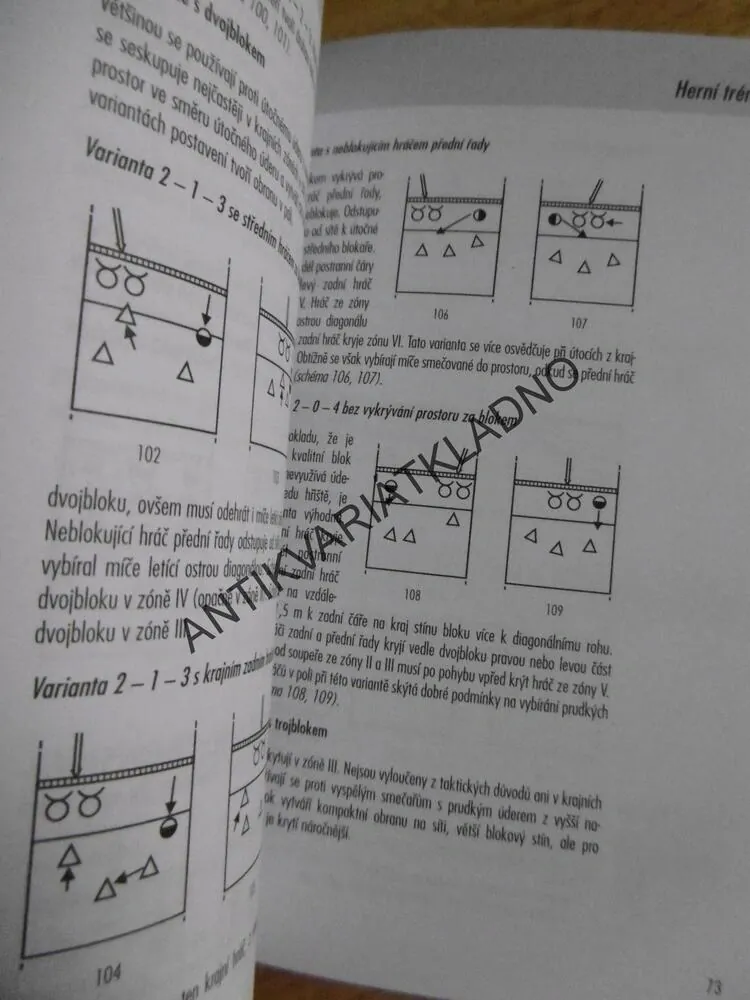 VOLEJBAL, MÍČOVÁ HRA, TECHNIKA, TAKTIKA, KAPLAN