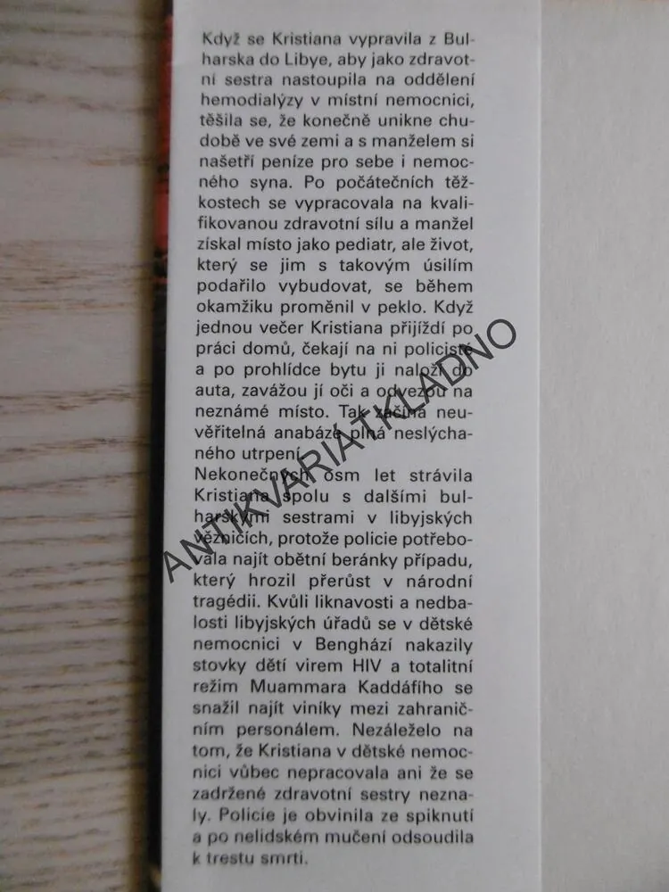 NEPOKOŘENÁ, KRISTIANA VALČEVA, **an