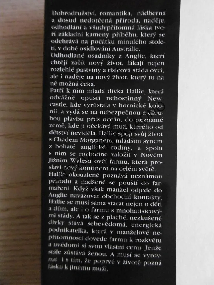POD JIŽNÍM KŘÍŽEM, BARBARA BICKMOREOVÁ, **an