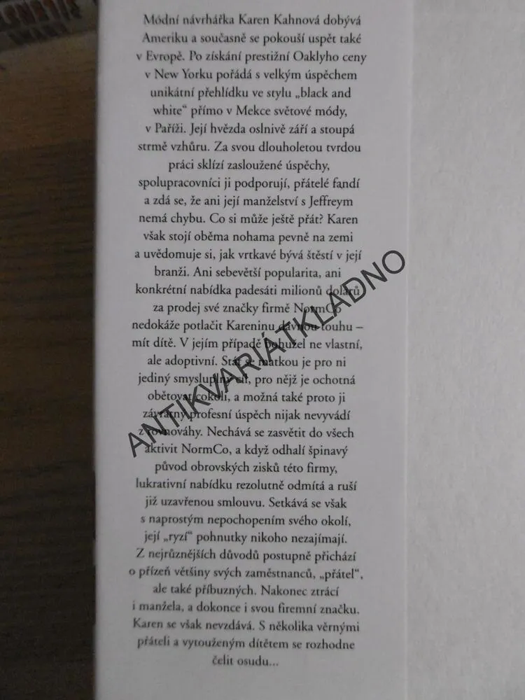 JAK VELÍ DOBRÝ VKUS, OLIVIA GOLDSMITHOVÁ, **an