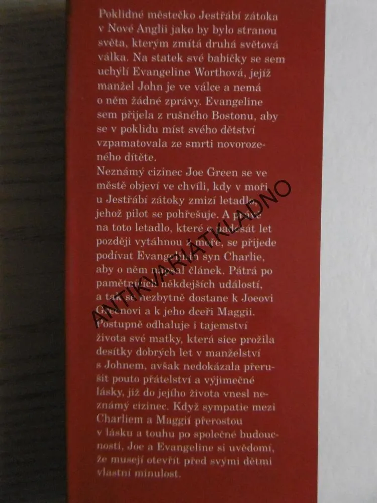 JESTŘÁBÍ ZÁTOKA, SUSAN WILSONOVÁ, **an