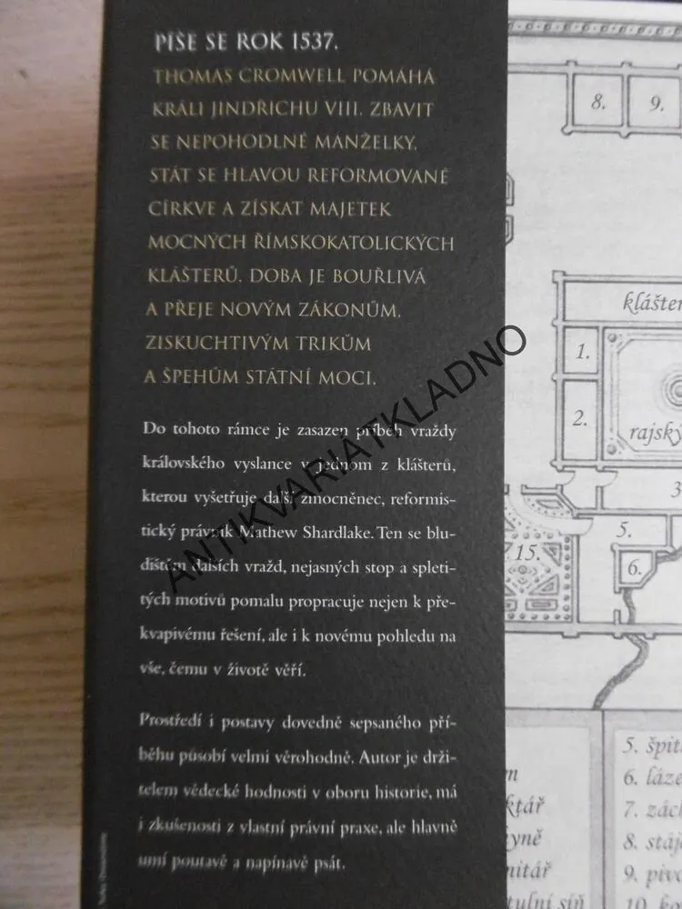 ROZPUŠTĚNÍ, C. J. SANSOM, **an