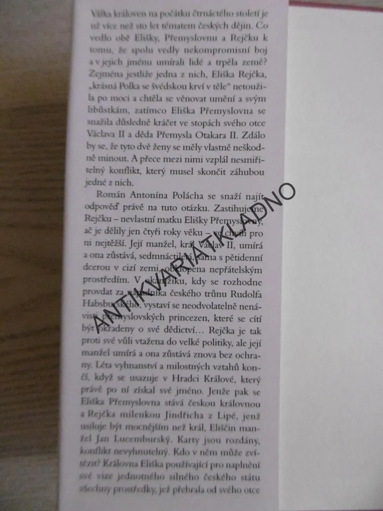RICHENZA, ANTONÍN POLÁCH, **an