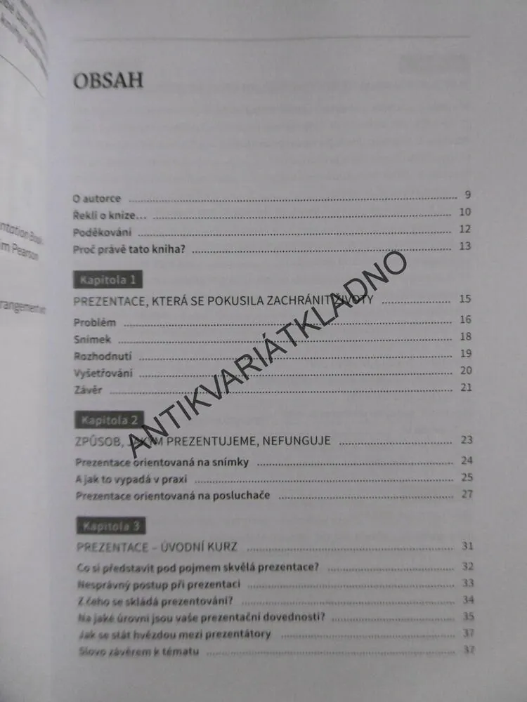 ÚSPĚŠNÁ PREZENTACE, EMMA LEDDEN, **an