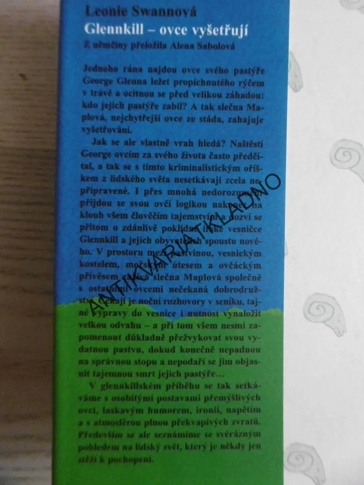 OVCE VYŠETŘUJÍ, GLENNKILL, LEONIE SWANNOVÁ, **an