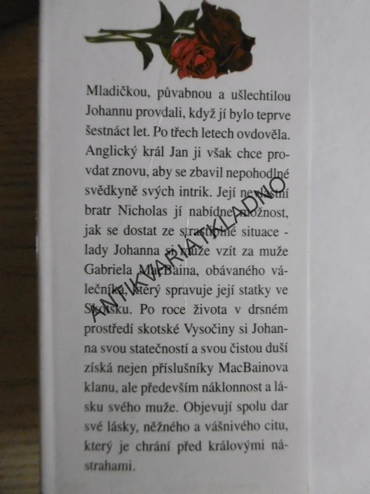DAR LÁSKY, JULIE GARWOOD, GARWOODOVÁ, **an
