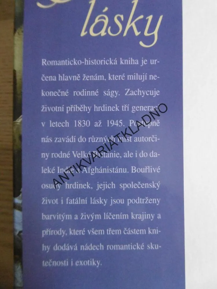 ODKAZ LÁSKY, JOANNA TROLLOPE, **an
