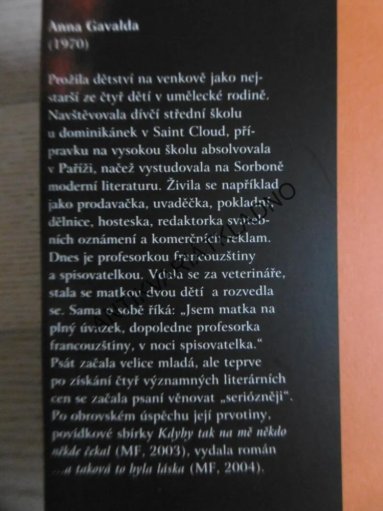 PROSTĚ SPOLU, ANNA GAVALDA, **an