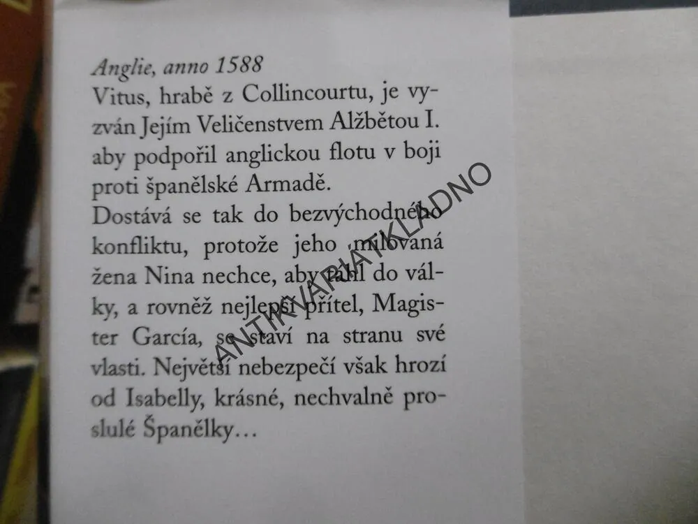 RANHOJIČOVA LÁSKA, WOLF SERNO, **an