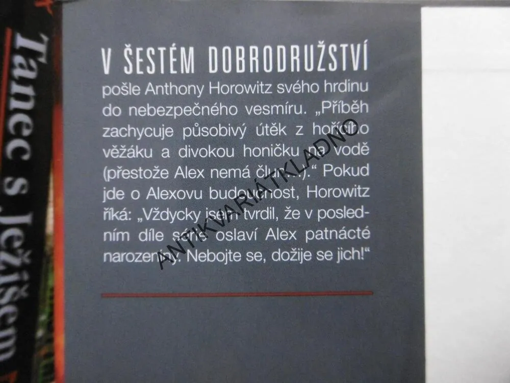 VESMÍRNÁ ARCHA, ANTHONY HOROWITZ, **an