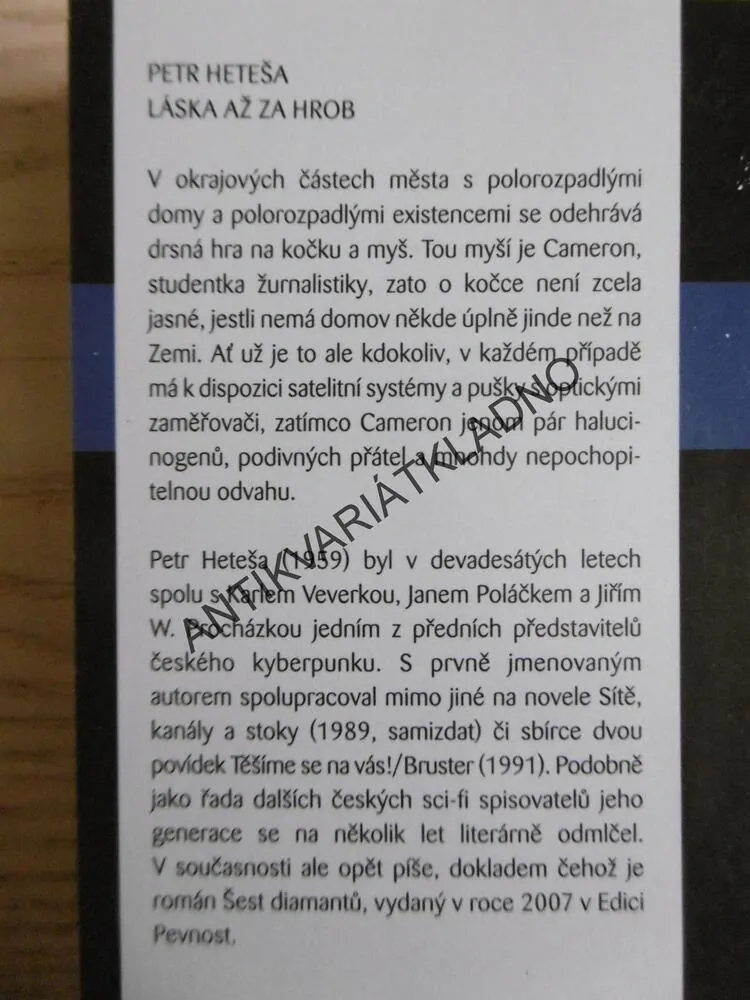 LÁSKA AŽ ZA HROB, PETR HETEŠA, **an