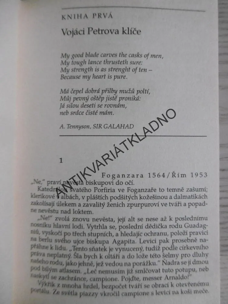 KRÁLOVSKÝ PROJEKT, CARL AMERY, **an