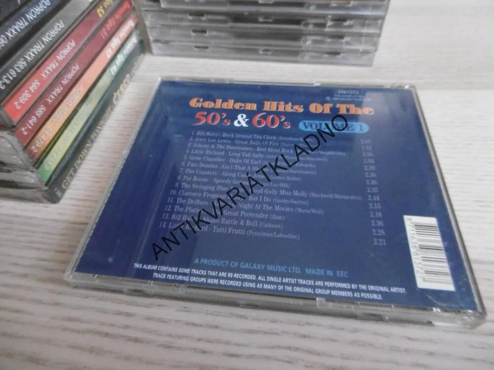 GOLDEN HITS OF THE 50´S AND 60´S, , CD HUDBA