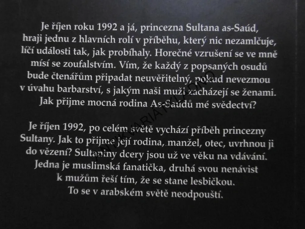 PRINCEZNA SULTANA A JEJÍ DCERY, JEAN SASSONOVÁ, **an