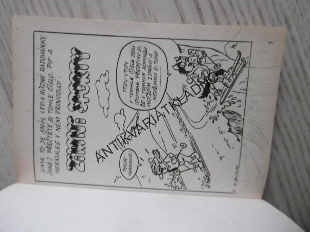 PIF POCHE, Č. 14, PIF DO KAPSY, KOMIKS
