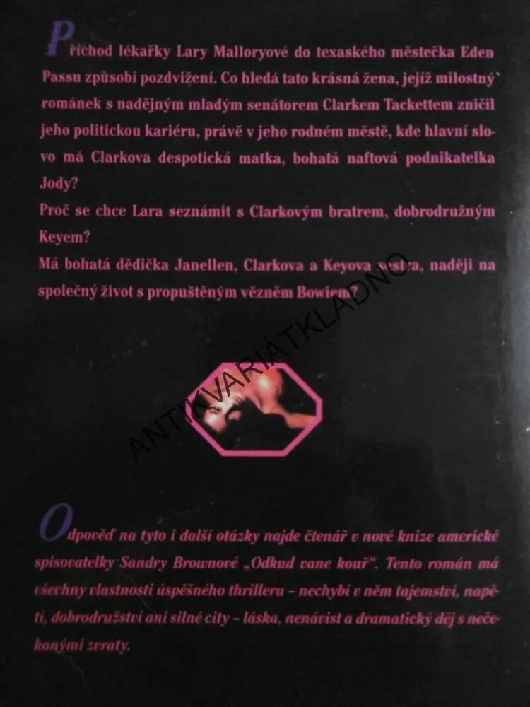 ODKUD VANE KOUŘ, SANDRA BROWN, **an