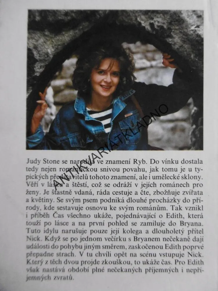 ČAS VŠECHNO UKÁŽE, JUDY STONE, **an