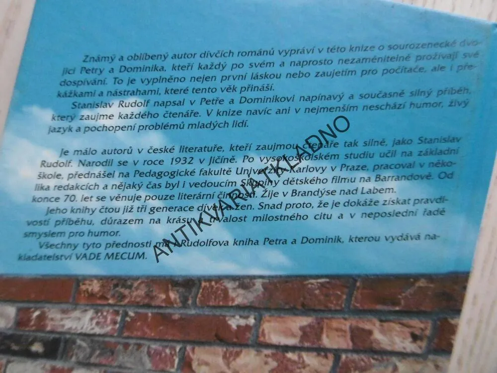 PETRA A DOMINIK, STANISLAV RUDOLF, **an