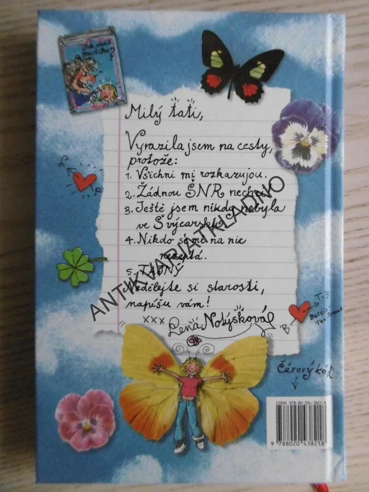 LENA NOTÝSKOVÁ SE VYDÁVÁ NA CESTU, FRANCINE OOMENOVÁ, **an