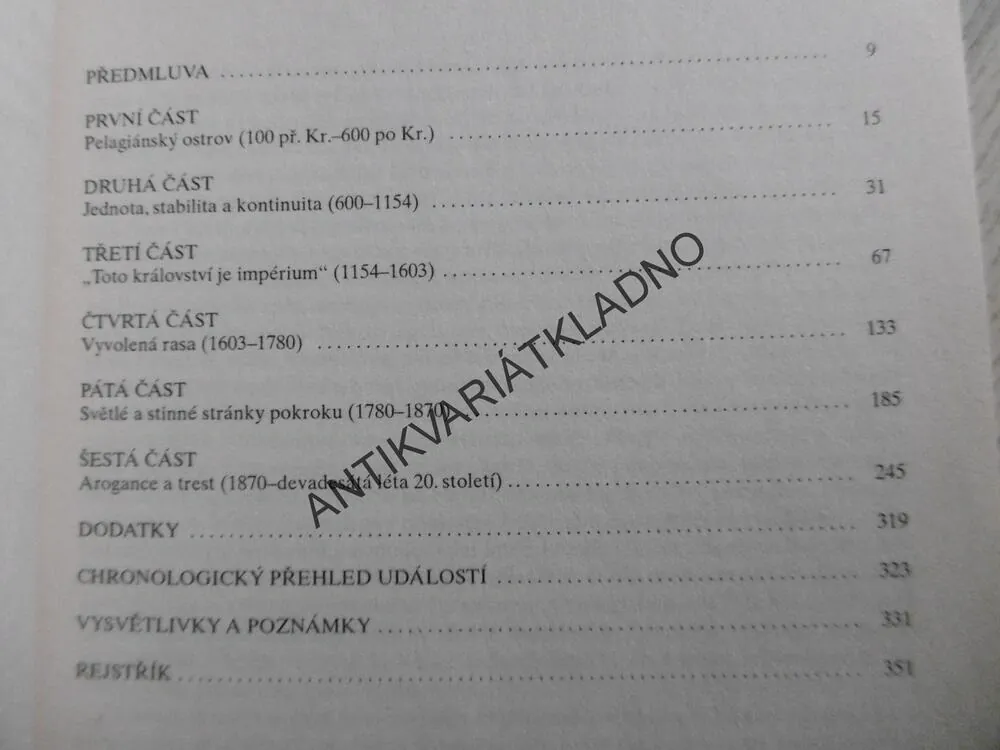 DĚJINY ANGLICKÉHO NÁRODA, ANGLIE, PAUL JOHNSON, **an
