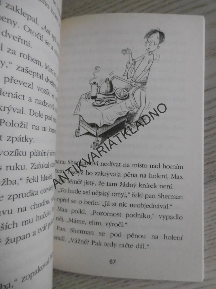 MAXŮV FILMOVÝ TRHÁK, ROŠŤÁK MAX MILIONÁŘ, TRINA WEBEROVÁ, **an