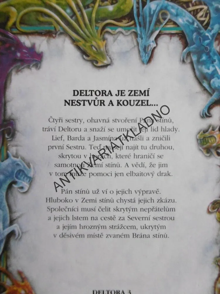 BÁJNÁ ZEMĚ DELTORA, BRÁNA STÍNŮ, EMILY RODDAOVÁ, **an